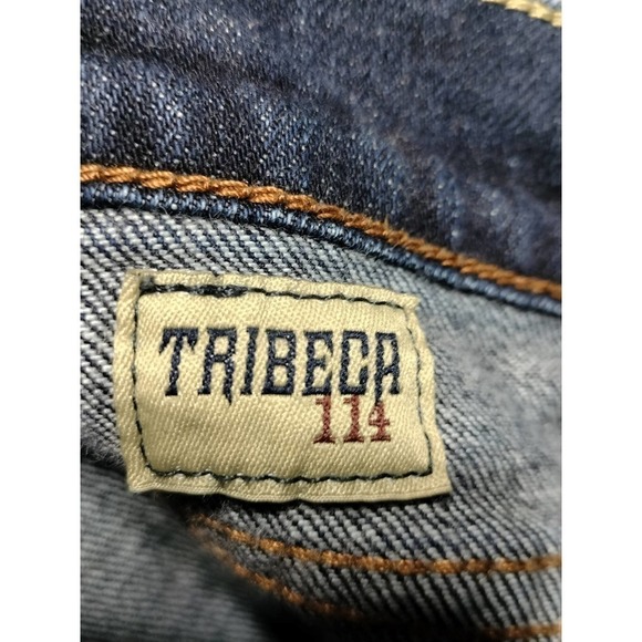 Ralph Lauren Tribeca 114  jeans Blue Label bootleg woman size 12/14 jean size 32 - Picture 8 of 9
